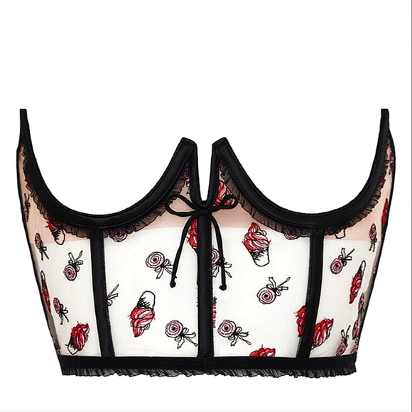 🍒NWT🍒 FOR LOVE & LEMONS COQUETTE CORSET - Picture 2 of 11